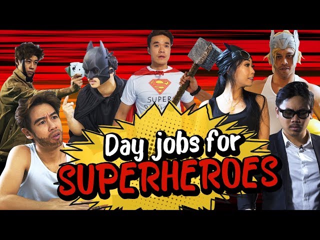 Day jobs for Superheroes