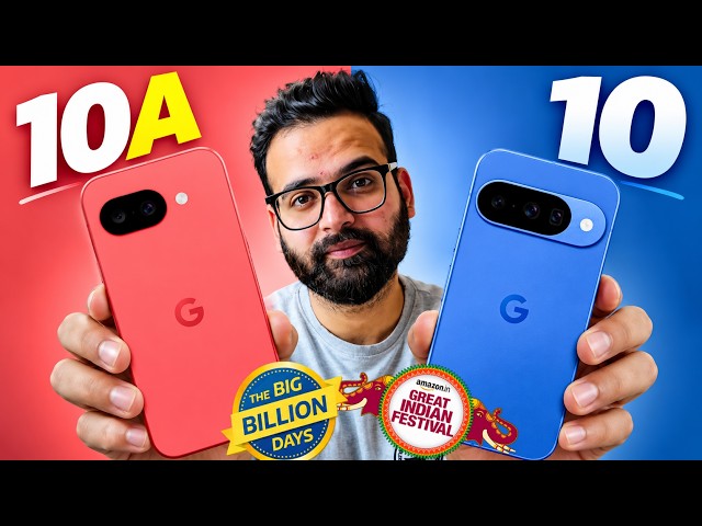 Pixel 10a vs Pixel 10 - Full Comparison | Camera, Performance, Display, Battery & Price