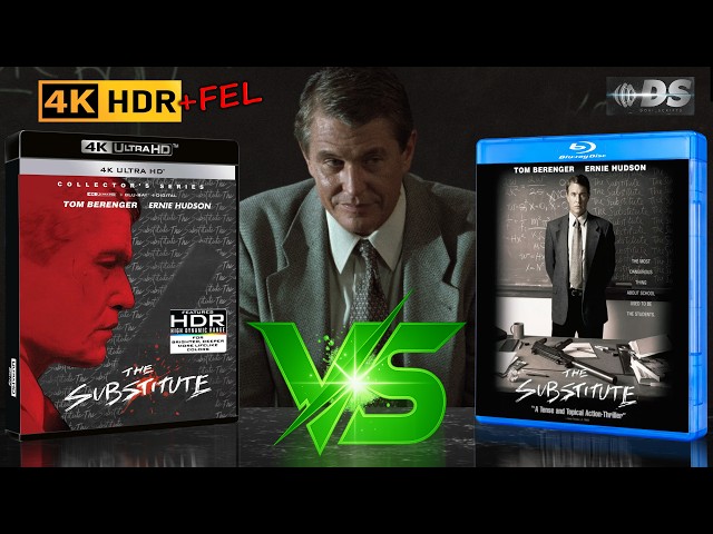 HDR vs SDR | 4K Blu-ray REVIEW |  Dolby Vision & Atmos Analysis  | The Substitute 1996