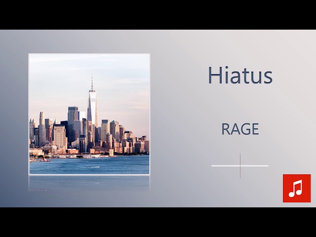 RAGE - Hiatus