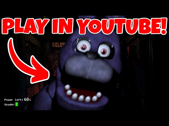 Five Nights at Freddy's but it's PLAYABLE in YouTube!