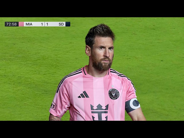 Messi vs San Diego | Incredible Goal in 2–2 Thriller! 🔥🐐 | 20/09/2026