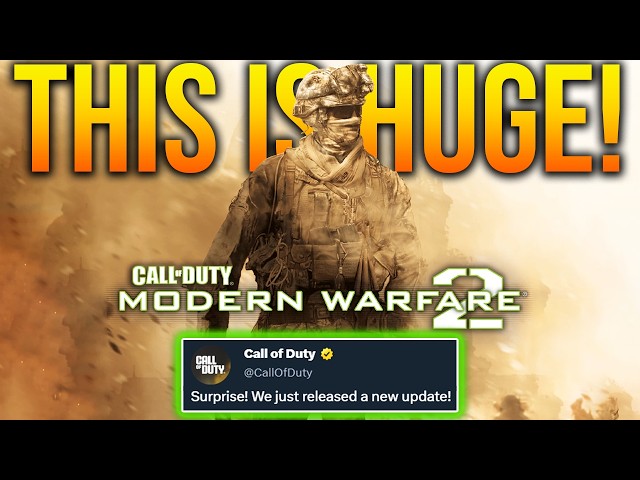 CALL OF DUTY Just UPDATED MODERN WARFARE 2! (SURPRISE)