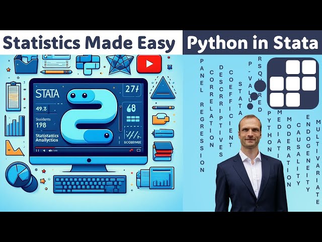 Statistics Made Easy 9: Using Python in Stata