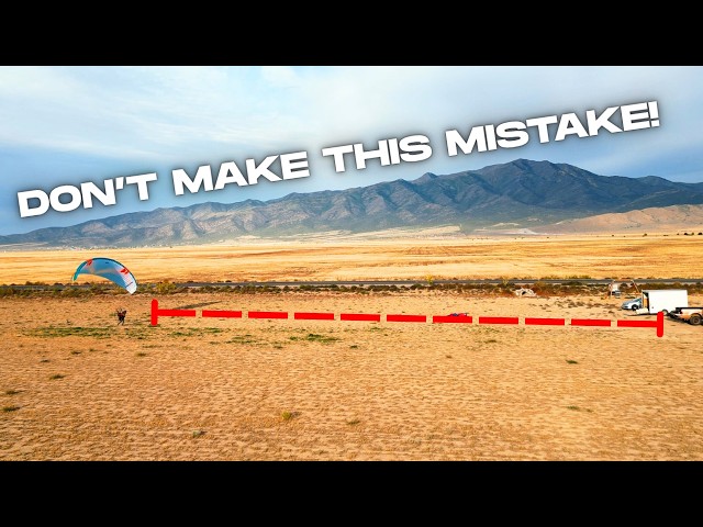 Common Spring Time Paramotor Mistake That Bites!!