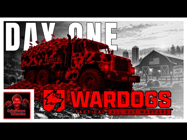 Running WARDOGS Supply Truck LIVE to Unlock Artillery Tank