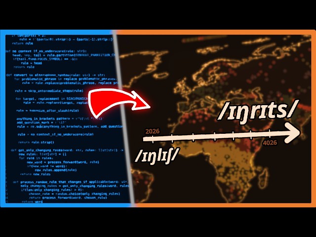 I Simulated the Future of Every Language on Earth (and more)