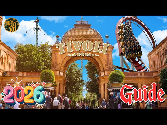 Tivoli Gardens RIDES & ATTRACTIONS - 2026 - One of the World’s OLDEST Theme Parks!