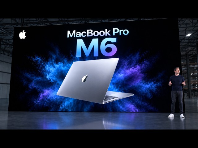 The $1,599 M6 MacBook Pro - Apple Confirmed The Biggest AI Upgrade in YEARS!