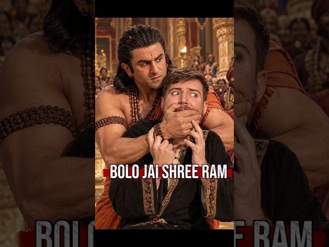 MR.Beast Entry Ramayana' 🔥 Ranbir Kapoor "😱✅ #shorts#ramayana #mrbeast #shortsfeed
