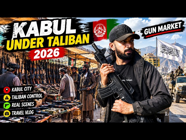 EPISODE-34 | I Entered Kabul’s Gun Market Under Taliban Rule 🇦🇫 | Afghanistan 2026