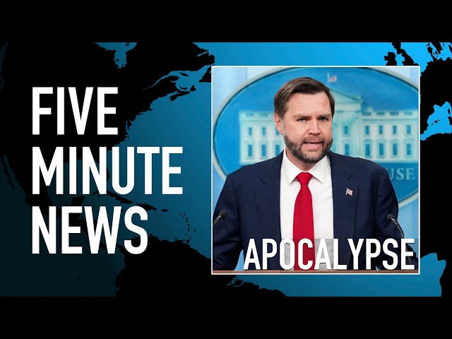 JD Vance Says the “End Times” Are Coming: “The Antichrist” Could Be Among Us.