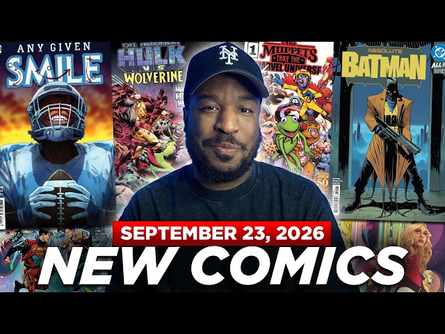 NEW COMIC BOOK DAY 9/23/26 | ABSOLUTE BATMAN #24, ANY GIVEN SMILE #1, MILES MORALES #2