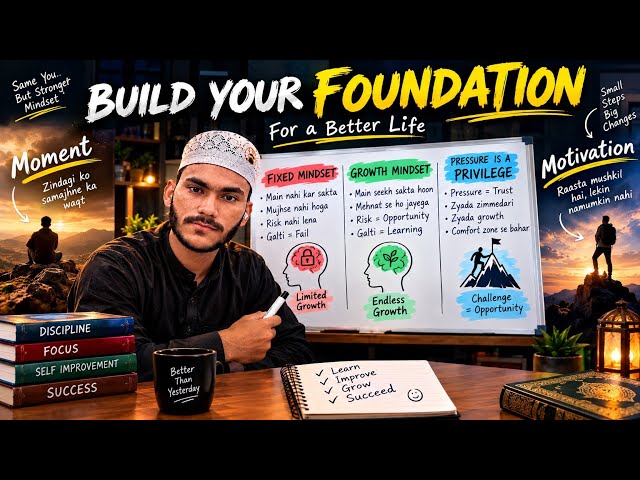 Build Your Foundation! For a better life! Learn skills and improve your life 