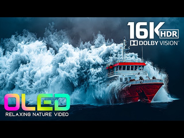 Epic OLED Test HDR Video 16K 120 fps | Dolby Vision HDR for 4K • 8K Video Ultra HD TVs