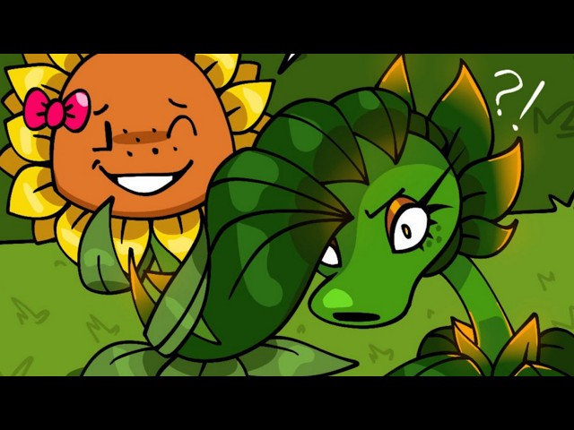 Backfired: PeaBlaze vs.Sunflower?! | Plants vs Zombies (Comic Dub)