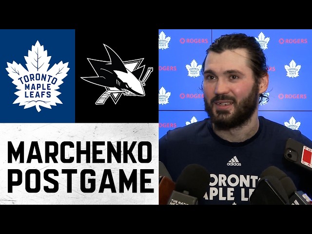 Kirill Marchenko | Post Game vs San Jose Sharks | October 19, 2026
