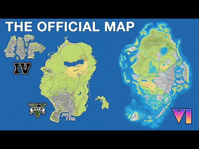 GTA 6's UPDATED Official Community Map - We've Never Seen Anything Like This!