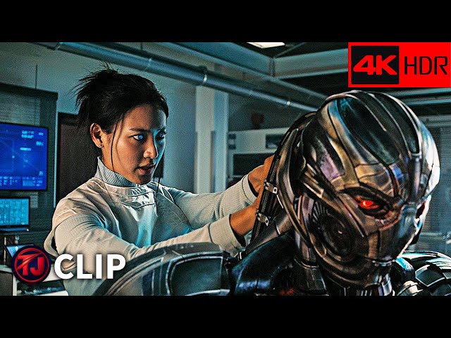 Ultron Creates His New Body - Lab Scene - / Avengers Age of Ultron (2015)