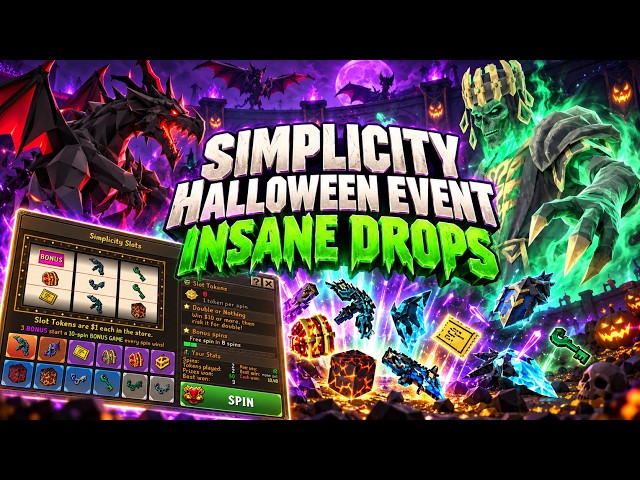 🎃 SIMPLICITY HALLOWEEN EVENT IS HERE! 👻 NEW GAMBLING SLOTS! 🎰🔥