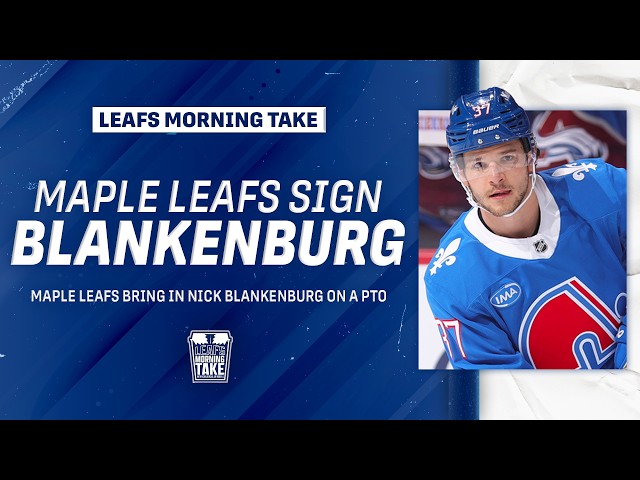 BREAKING: Leafs Sign Nick Blankenburg to PTO — What Does It Mean?
