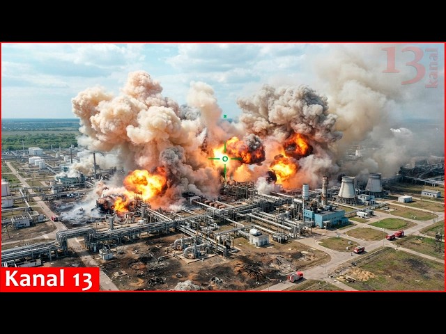 Russian fuel lifeline shattered - Ukraine strikes gas infrastructure in Zaporizhzhia