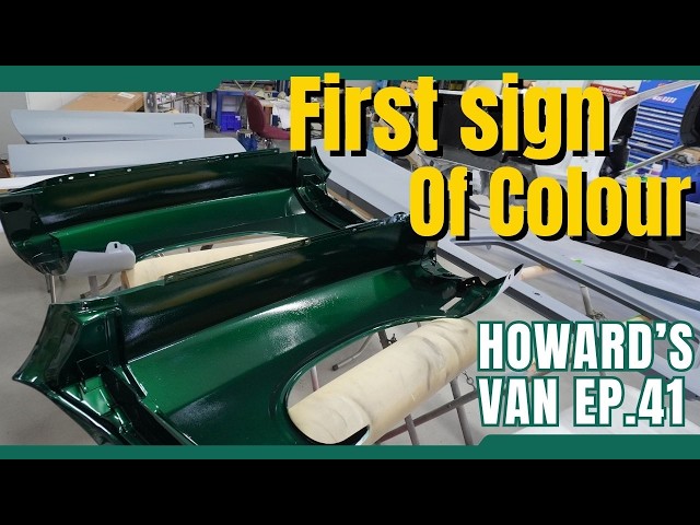 Things are moving along, First sign of colour on the XC Panel Van Resto | Magnum Force