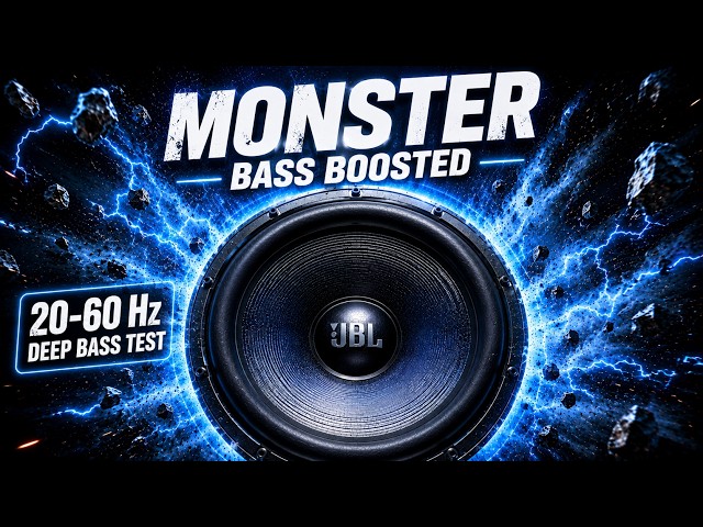 EXTREME SUBWOOFER BASS TEST: 20-60Hz Monster Bass Boosted Deep House & Car Audio Low Frequency Check