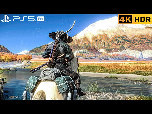 (PS5 PRO) Ghost of Yotei «Новая игра+» — Бой в стиле Призрака | 4K HDR |