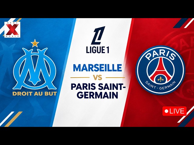 Olympique Marseille vs Paris Saint-Germain LIVE: Le Classique Showdown | Ligue 1 2026 | Watchalong