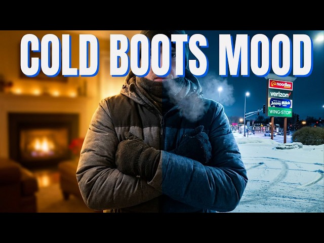 Minnesota Winter Walking at Night | Why Cold Exposure Changes Everything POV