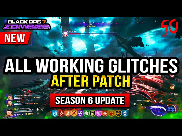 Black Ops 7 Zombies: All Working Glitches After 1.103 Patch (Season 6 Update)