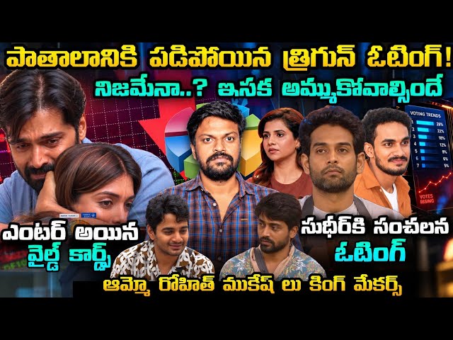 📊 VOTING RESULTS | Bigg Boss Telugu 10 3rd Week Voting Trends By Adi Reddy | Wild Card Entries