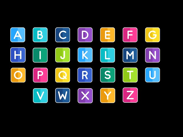 Alphabet Song A-Z Kindergarten & Preschool Learning Videos 🎶 | Jolly, Fast & Colorful ABC Learning
