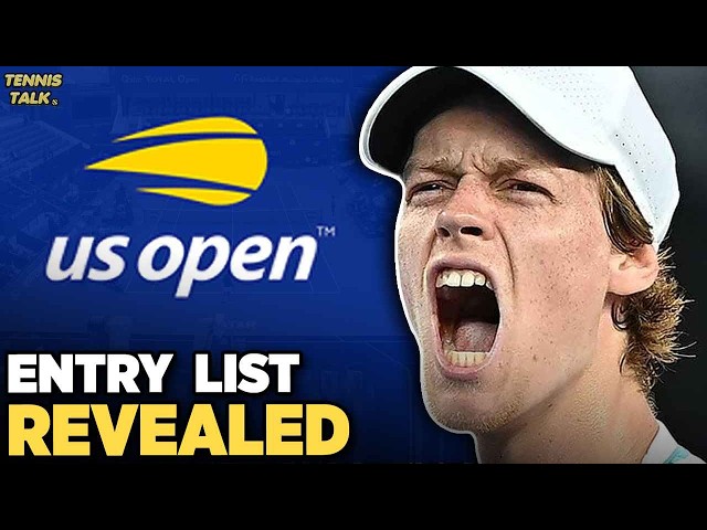 US Open 2026 Entry List Revealed | Tennis News