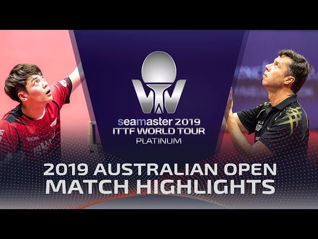 Vladimir Samsonov vs Cho Seungmin | 2019 ITTF Australian Open Highlights (Pre)