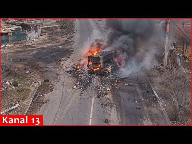 Russia’s newest TOS-3 ‘Dragon’ flamethrower destroyed in first confirmed battlefield loss