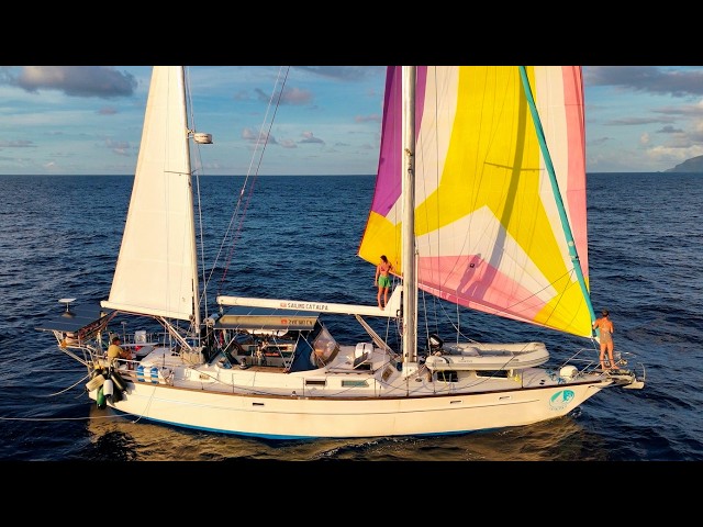 29 days sailing Panama to French Polynesia the whole passage