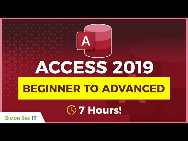 Microsoft Access Course: Beginner to Advanced (2026)