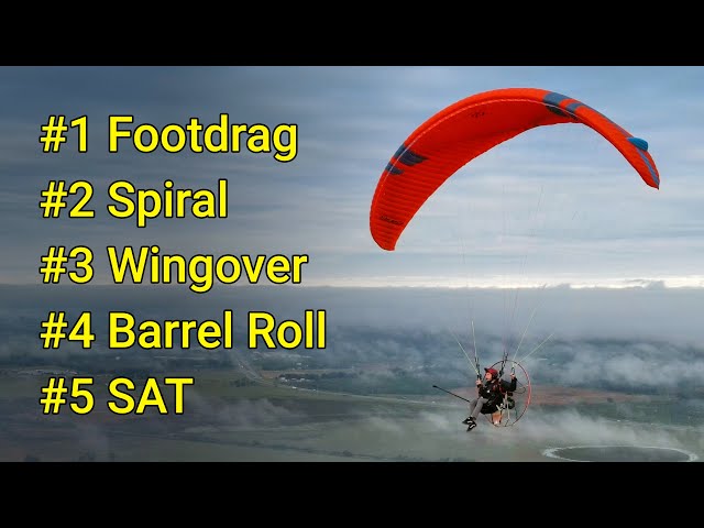 FIVE Paramotor Tricks & How To Do Them!