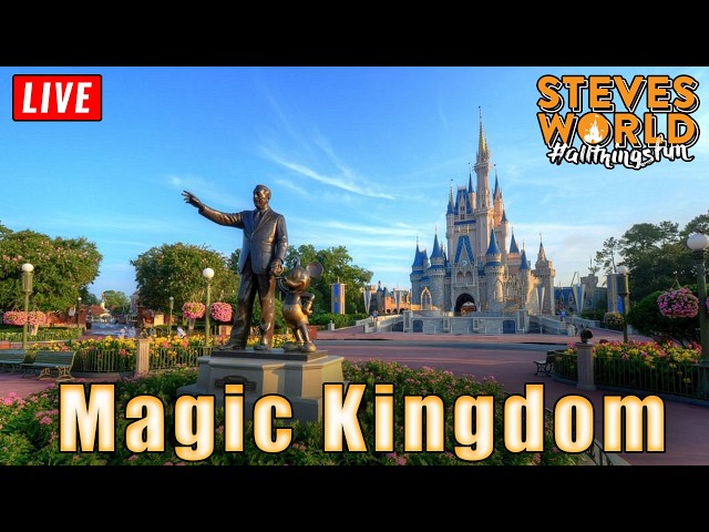 🔴 LIVE: An Evening At Magic Kingdom | Walt Disney World Live Stream 10-5-26