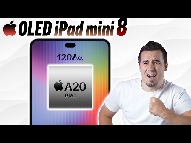 iPad mini 8 случайно УТЕК от Apple..