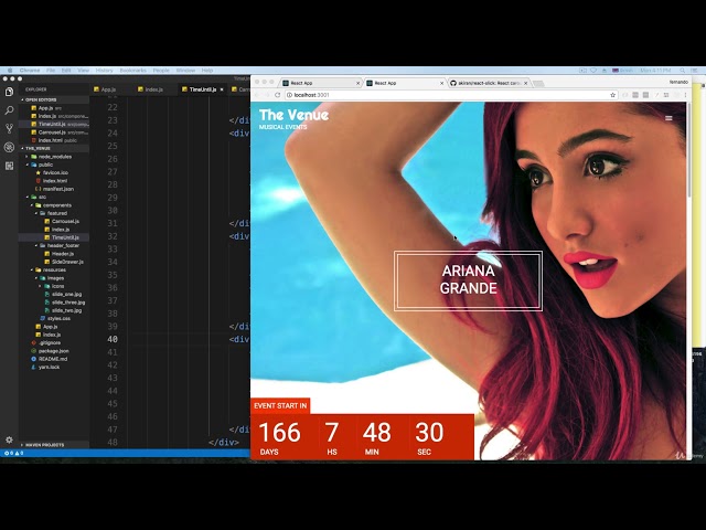 Learn React with Project Building || Project one Adding a Countdown