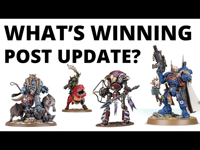 What's Winning after 40K's Huge Balance Update? Top Lists from the First Weekend!