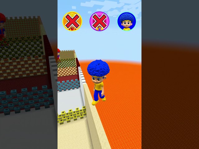 Which One is Win?🤔 VS Giant TNT Wall🧨 | D Billions Character😃✨ #minecraft #shorts
