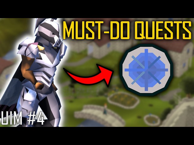 The Early Game UIM Questing Route | OSRS Ultimate Ironman