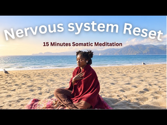 Your Racing Mind Isn’t the Problem | 15 Minutes Somatic Meditation for Anxiety Relief