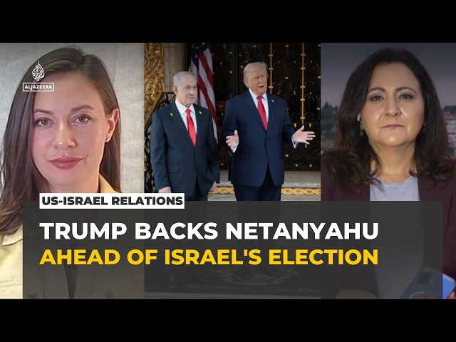 Trump endorses Netanyahu ahead of Israel's October 27 election