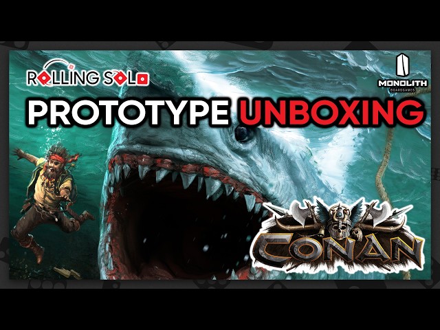 Conan: The Board Game | Zamora & Tortage Expansions | Prototype Unboxing