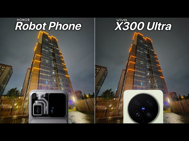 Honor Robot Phone vs Vivo X300 Ultra Camera Test Comparison